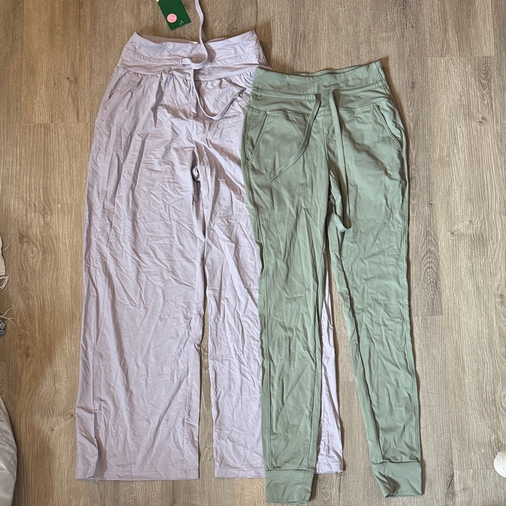 HALARA Lilac & Sage Green Lounge Pants Set